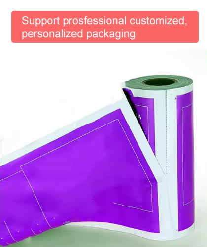 Continuous roll courier bags wholesale e-commerce continuous roll courier clothing packing for mailing packing machine courier